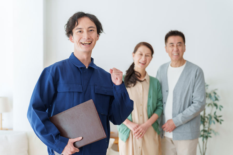 便利屋ファミリーの活動の様子